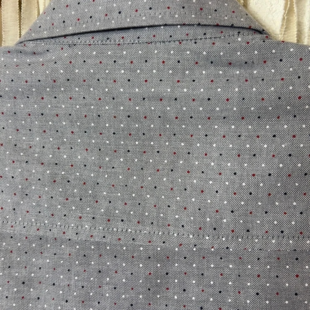 Strangely Normal Long Sleeve Button Down Dress Shirt Size Large - Picture 9 of 9